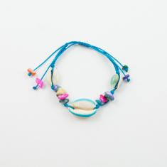Bracelet Shell Natural- L.Blue