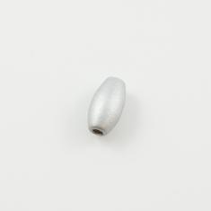 Wooden Bead Silver 12mm