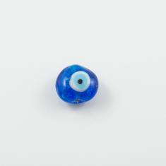 Γυάλινο Μάτι Μπλε 17x18mm