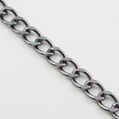 Aluminum Chain Black 19mm