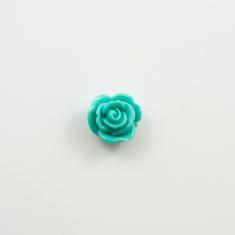 Acrylic Rose Dark Seafoam