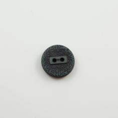 Acrylic Button Grained Petrol 1.8cm