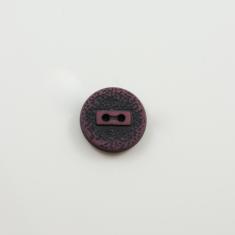 Ακρυλικό Κουμπί Σαγρέ Μπορντό 1.8cm