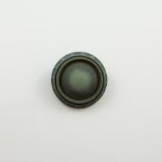 Ακρυλικό Κουμπί Κοψίματα Πράσινο 3.5cm