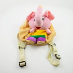 Child's Backpack Elephant Ecru