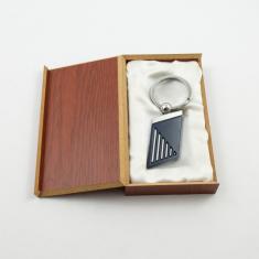 Μεταλλικό Μπρελόκ Ασημί Μπλε