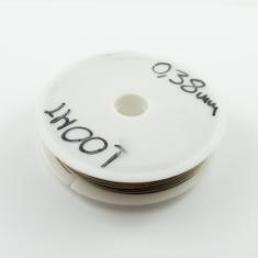 Wire Line Silver 0.38mm