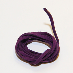 Δέρμα "Σουέτ" Μοβ (1m)