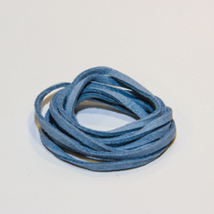 Δέρμα "Σουέτ" Θαλασσί (1m)