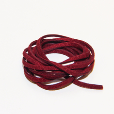 Δέρμα "Σουέτ" Κερασί (1m)