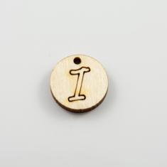 Wooden Initial Motif "Ι"