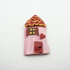 Ceramic House Pink 8x15cm