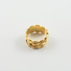 Ring Foxtail Chain Gold