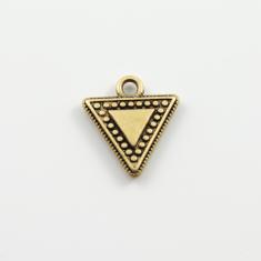Metallic Triangle Motif Bronze
