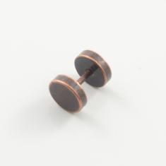 Steel Plug Earring Copper