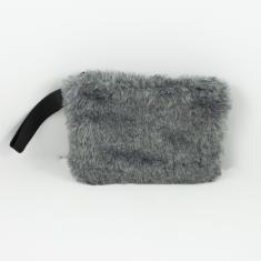 Bag Gray Fur 27cm