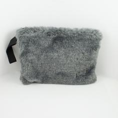 Bag Gray Fur 37cm
