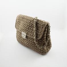 Knitted Bag Gray Arjan