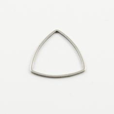 Steel Relo Triangle Motif Silver