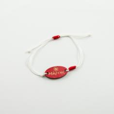 March Charm Bracelet White Sun