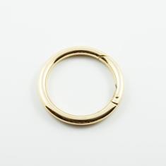 Μεταλλικός Γάντζος Χρυσό 5cm