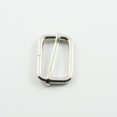 Μεταλλικός Κρίκος Αυξομείωσης Ασημί 3cm