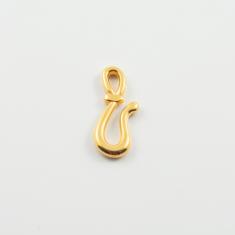 Metallic Clasp Hook Gold