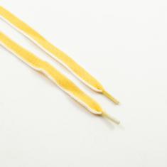 Shoelaces Yellow - White