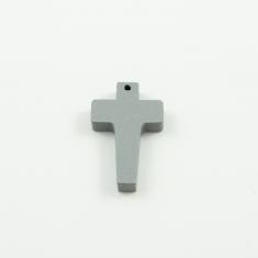 Ξύλινος Σταυρός Γκρι