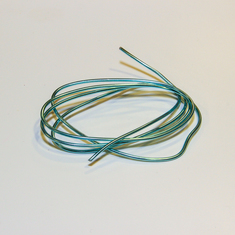 Wire "Aluminium" Light Blue (2mm)