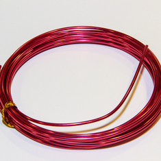 Wire "Aluminium" Fuchsia (2mm)