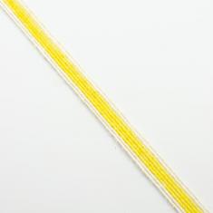 Hemp Ribbon 10mm Yellow