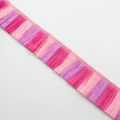 Κορδέλα Γκοφρέ Κρόσι Φούξια-Ροζ