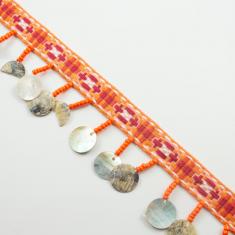 Κορδέλα Στρογγυλά Κοχύλια 20mm