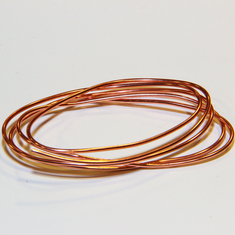 Wire "Aluminium" Salmon (1.5mm)