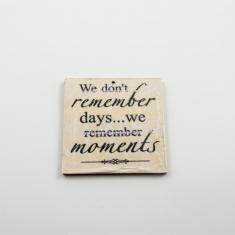 Ξύλινο Vintage ''Remember Moments''
