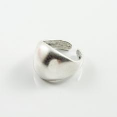 Ring Dome bold Silver