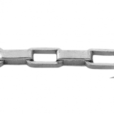 Steel Chain Silver 6x3mm