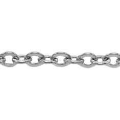 Steel Chain Silver 2x1.6mm