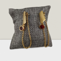 Σκουλαρίκια Αλυσίδα Χρυσή