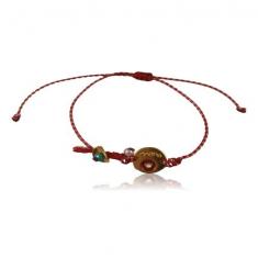 March Eye Red Bracelet