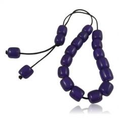 Acrylic Purple Rosary Beads