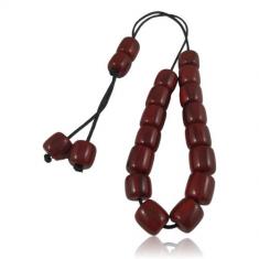 Acrylic Rosary Beads Burgundy