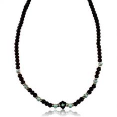 Necklace White-Black
