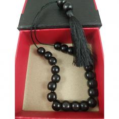 Obsidian Rosary Beads Black 1cm