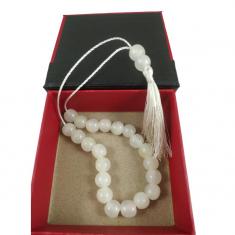 Onyx White Rosary 1cm