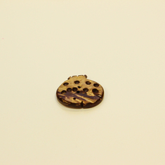 Ξύλινο Κουμπί Ψάρι(2.8x2.7cm)