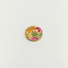 Κουμπί "Λουλούδια"(2.3cm)