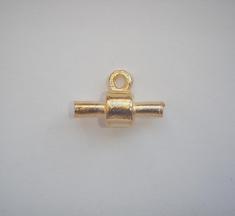 Μπάρα Επίχρυση για Καουτσούκ 2x0.5cm