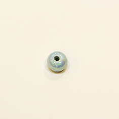 Κεραμική Χάντρα Γαλάζια (1x1.3cm)